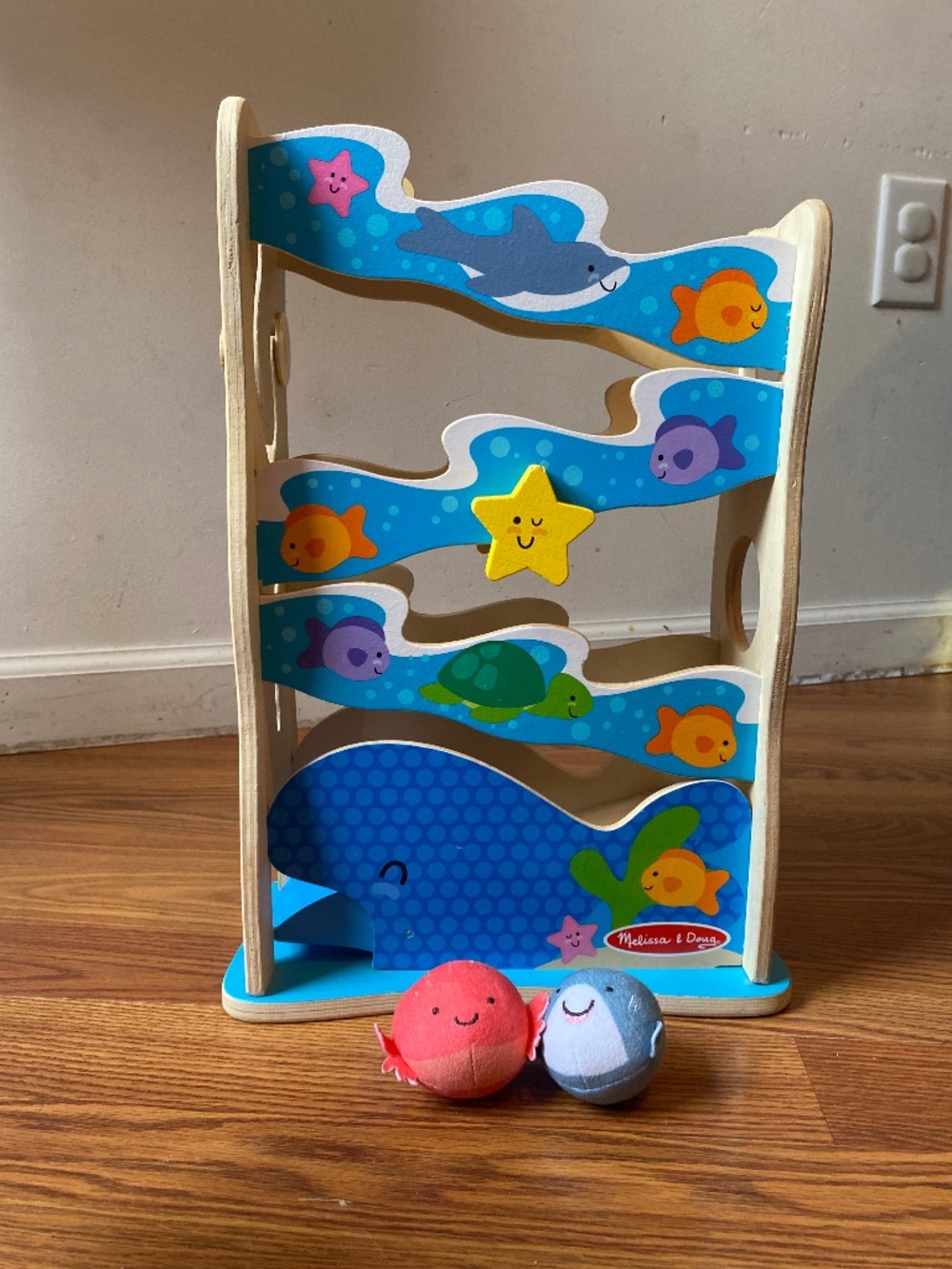Melissa and Doug Rollable Ocean Slide Toy